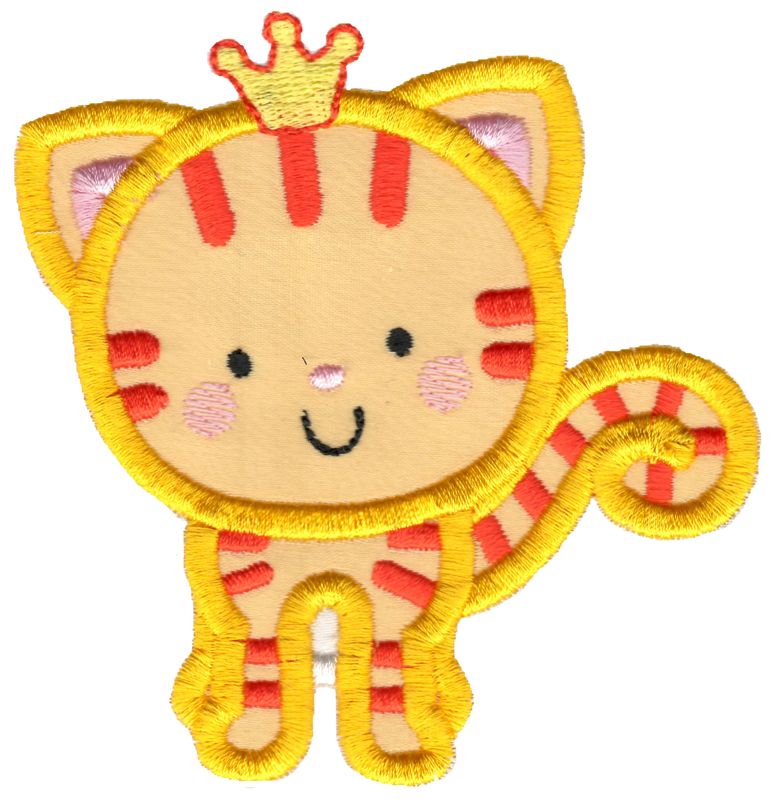 BCD Crown Animals Applique 4