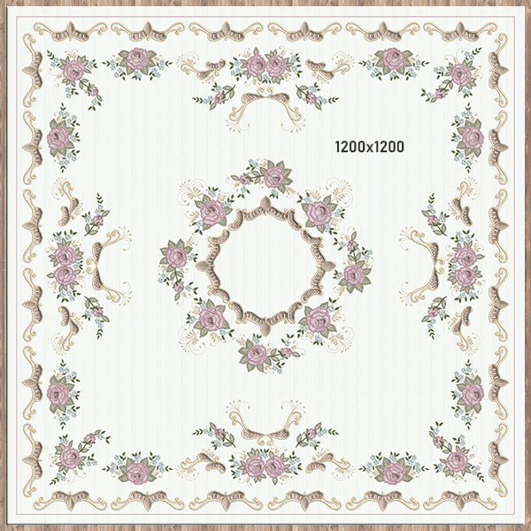 EE RICHELIEU ROSE CUTWORK