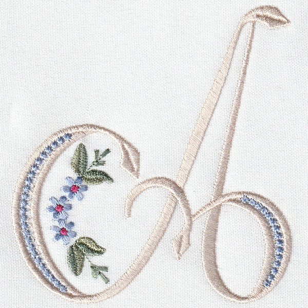 EE Elegant Monogram 4x4