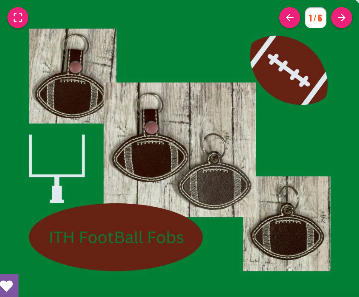HL ITH Football Fobs HL5580
