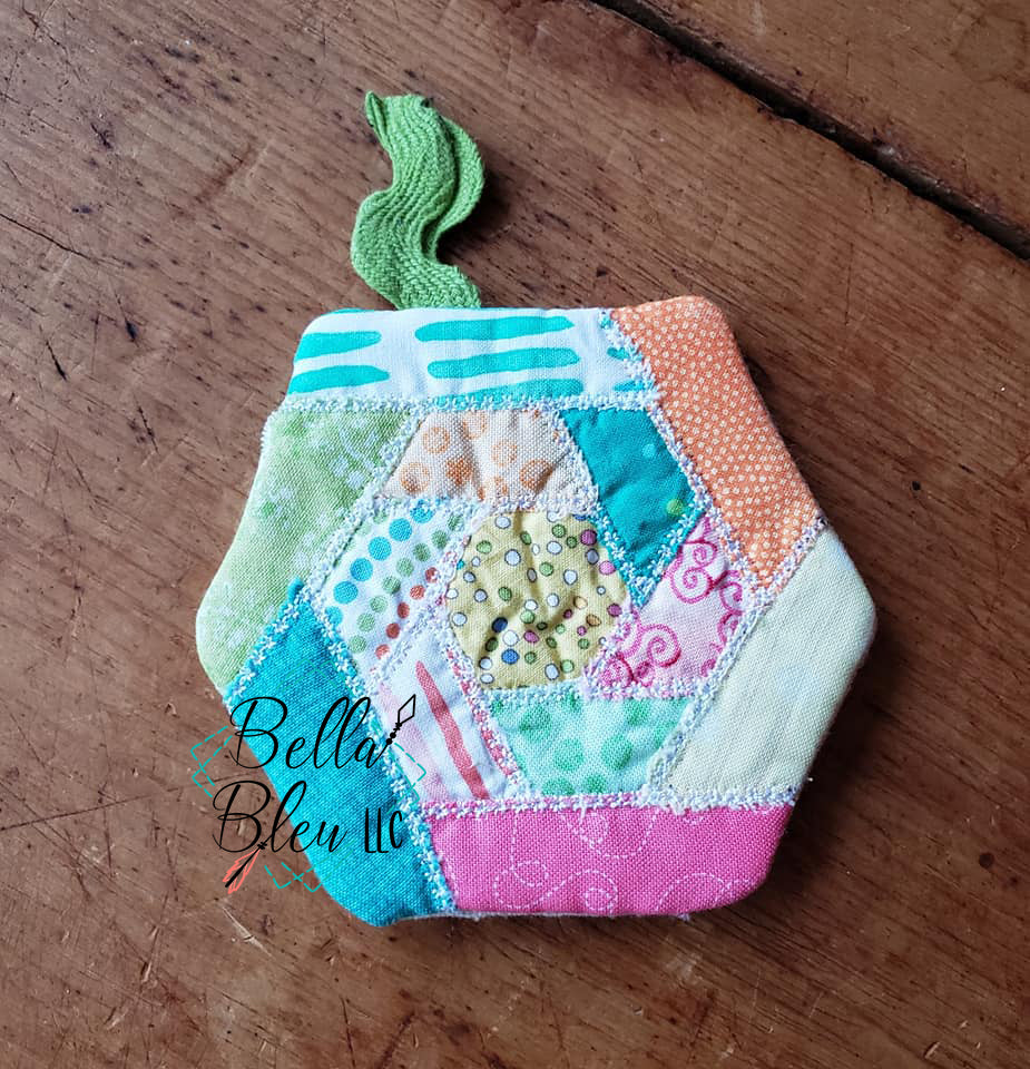 BBE In The Hoop Kitchen Potholder Scrap design