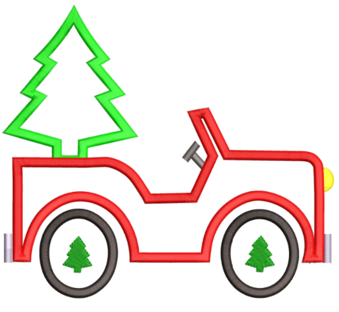 AGD 10096 Christmas Jeep