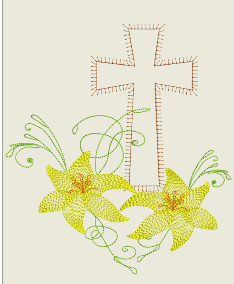 AGD 9842 Easter Cross