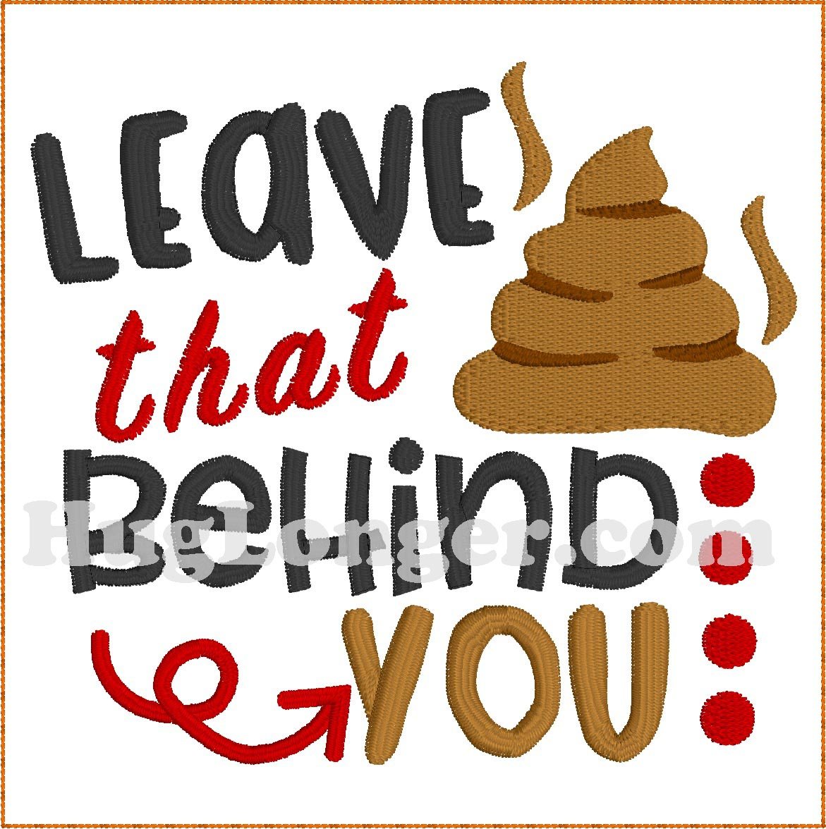HL Behind You TP HL2191 Toilet Paper embroidery file