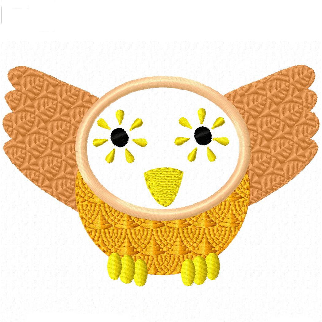 TIS Baby Owl Applique