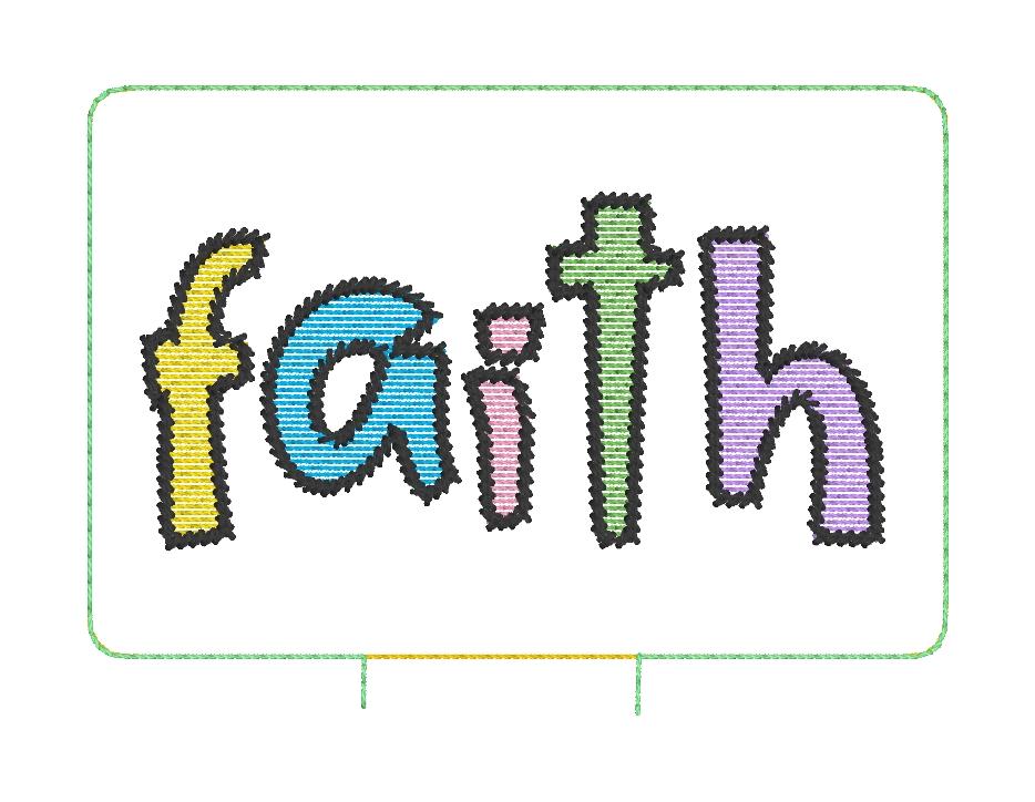 DBB Mini Pillows - Faith Hope Love - Tiered Tray Pillow Decor - In the Hoop Mini Pillow Set