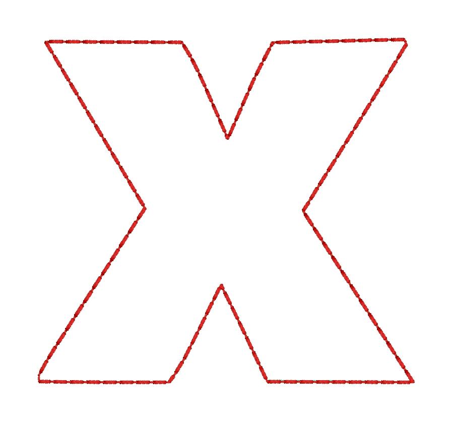 DBB XOXO Felties for Wreaths or Banners