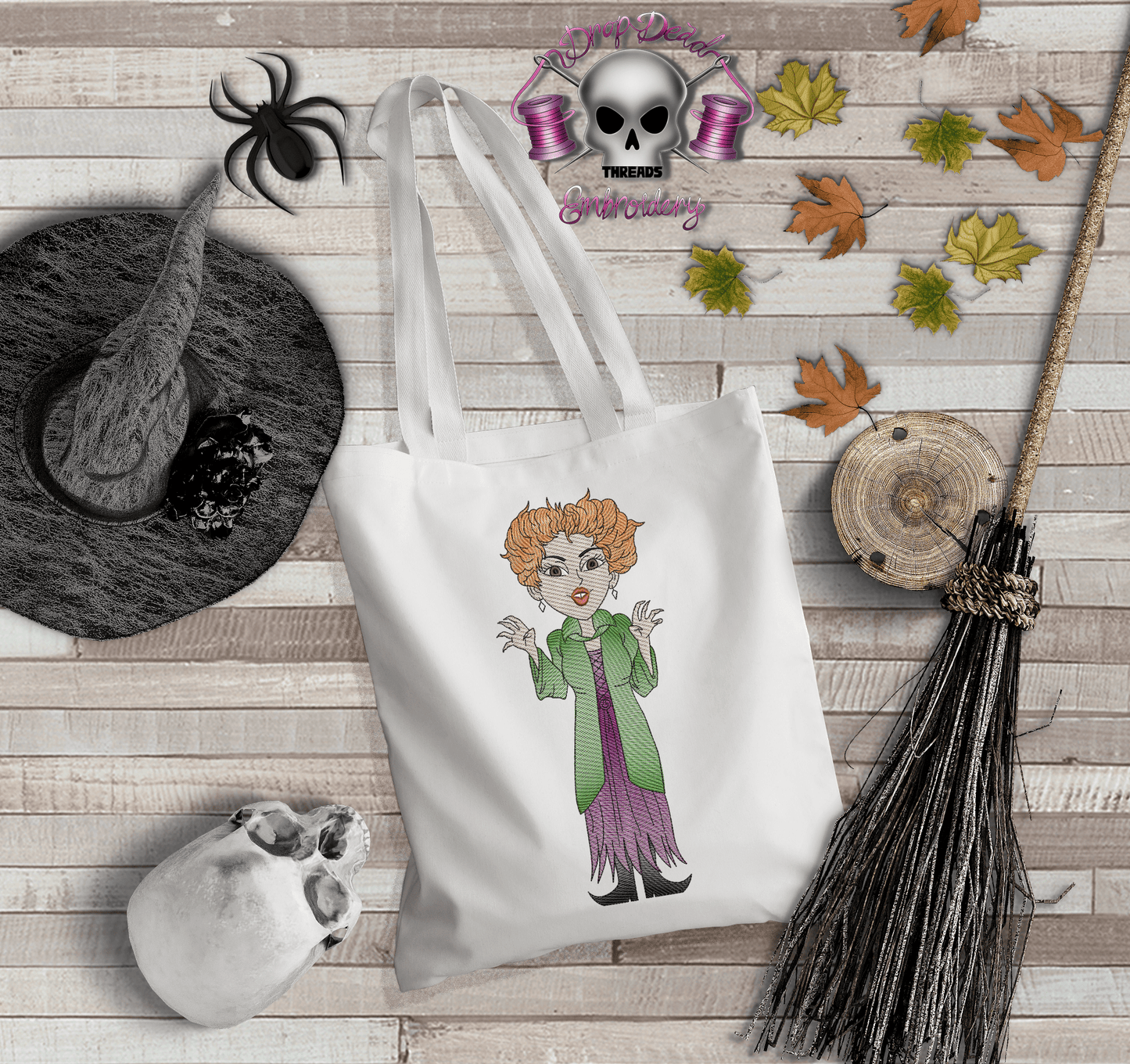 DDT Inspired Hocus Pocus Halloween Sisters