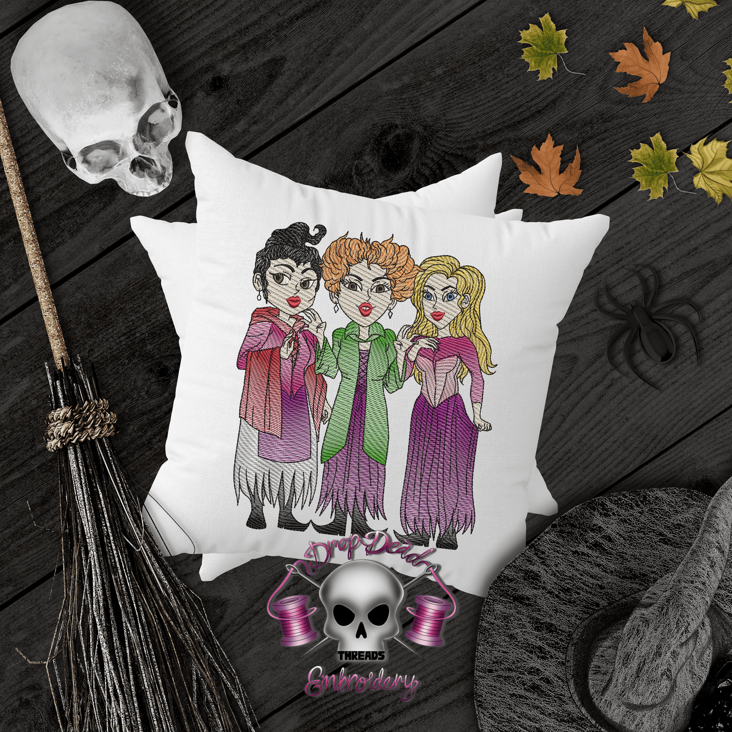 DDT Inspired Hocus Pocus Halloween Sisters