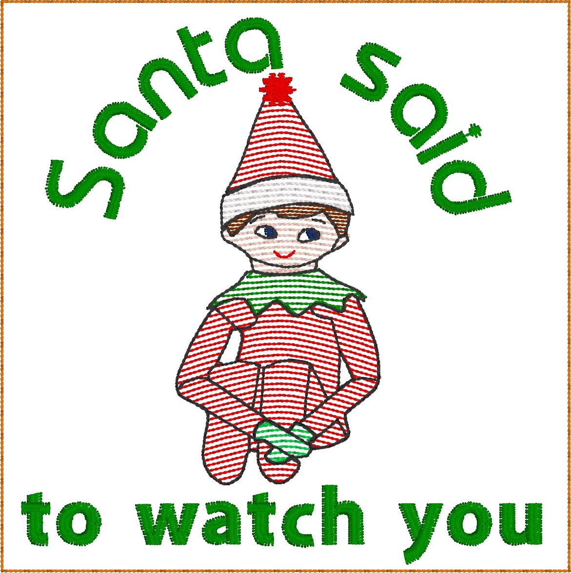 Elf TP HL2407 embroidery file