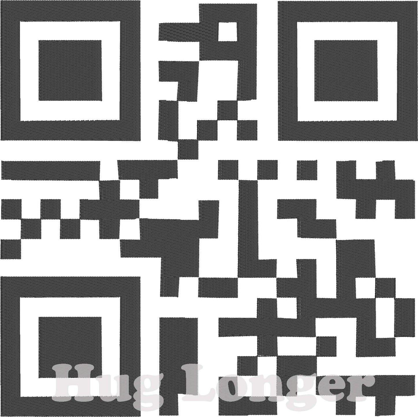 HL QR code-it's a girl- HL5702 embroidery file