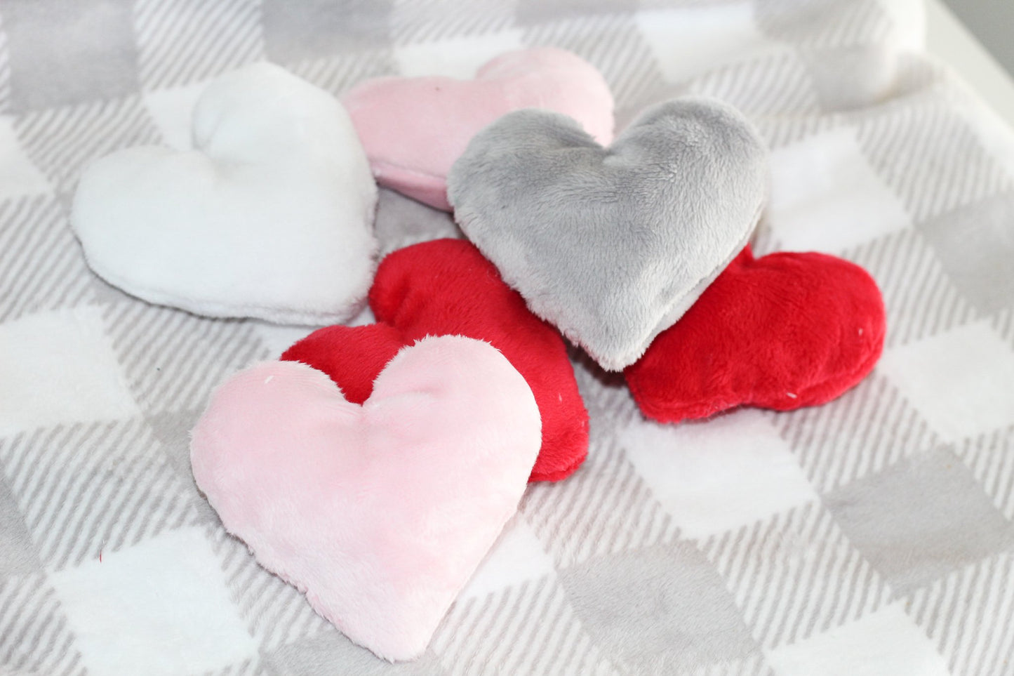DBB Heart Stuffies for Wreaths or Banners - Three Designs