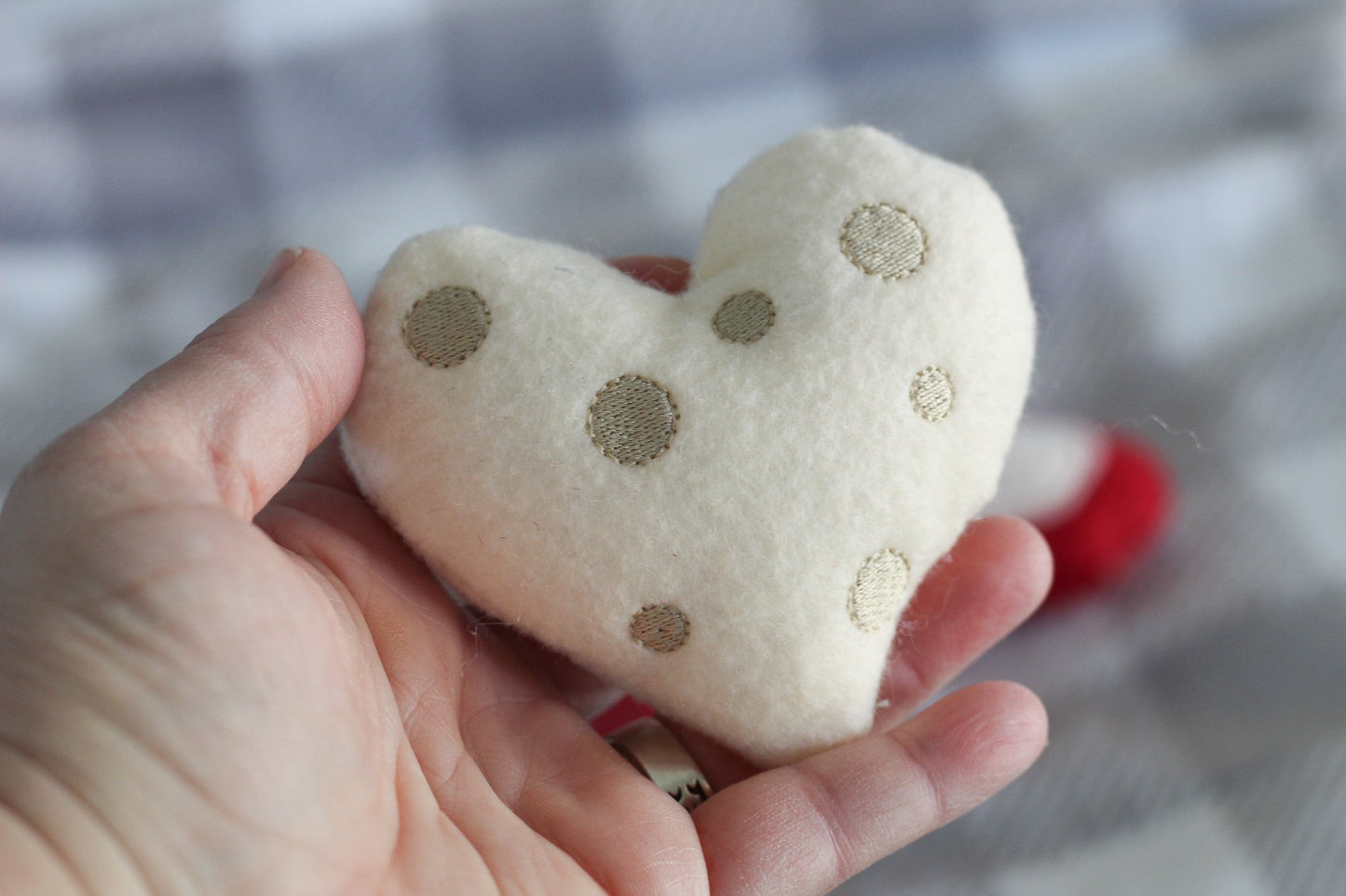 DBB Heart Stuffies for Wreaths or Banners - Three Designs