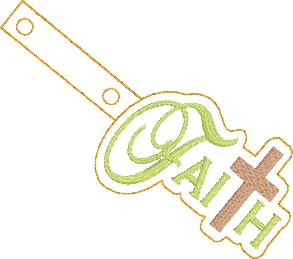 HL ITH Faith Fob HL5764 embroidery file