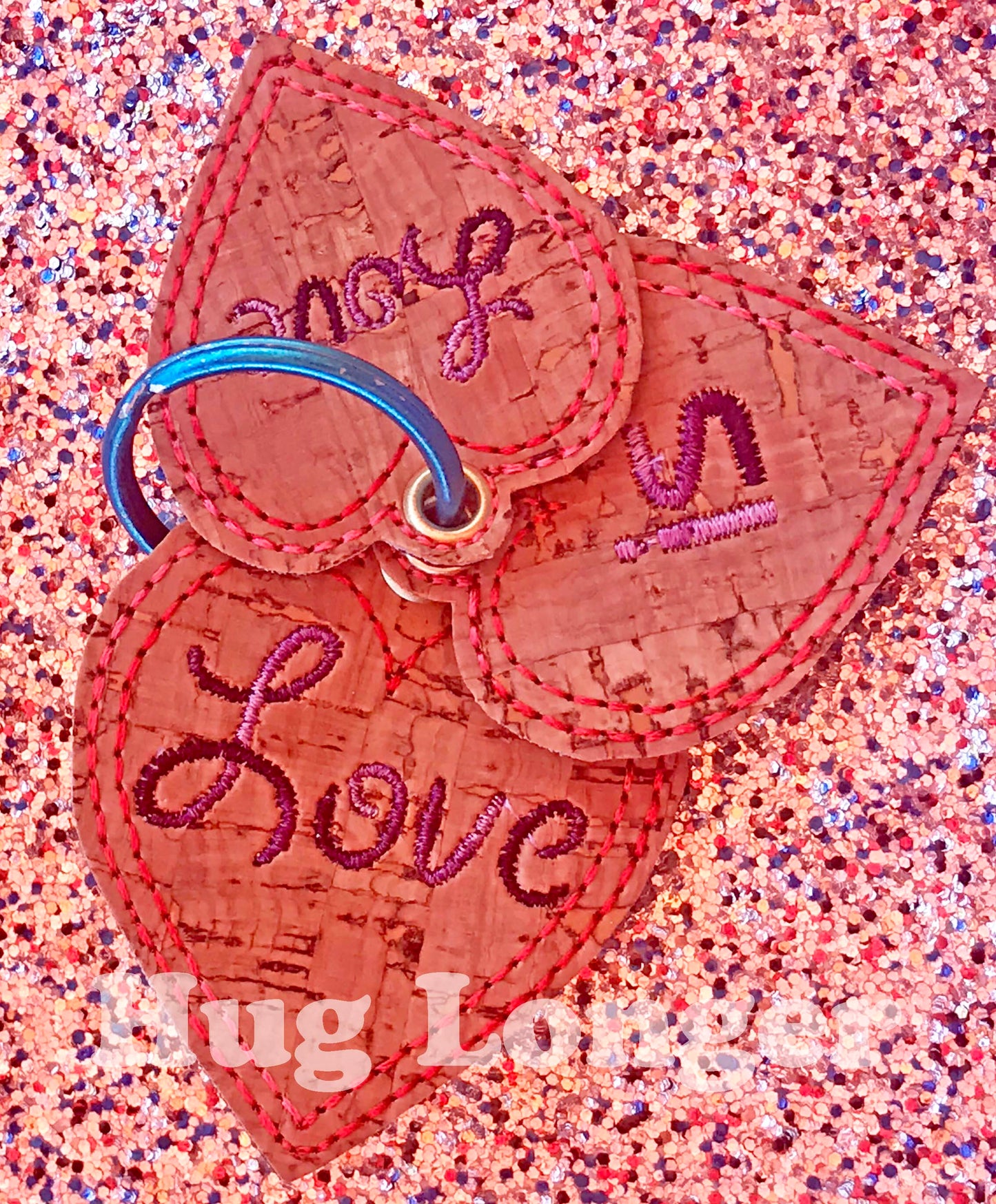 ITH Love is Love Fob HL2109 embroidery file