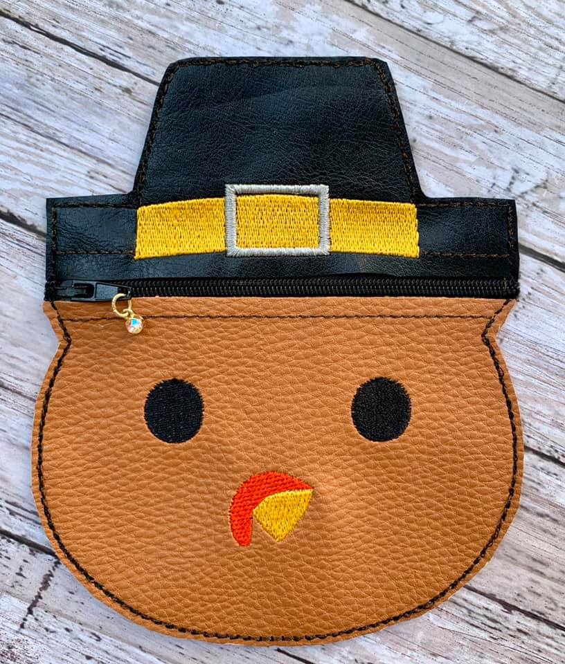 HL ITH No Flip Turkey Zip HL5719 embroidery file