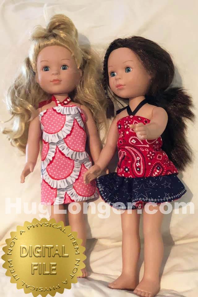 ITH Reversible Wardrobe 14 inch Doll HL2509 embroidery file