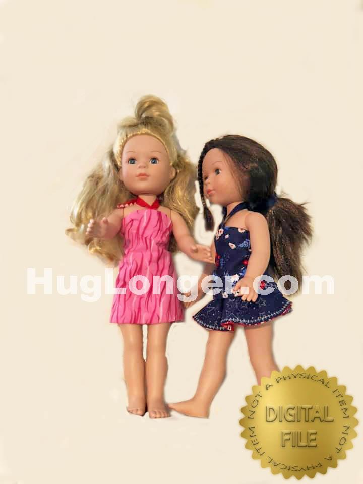ITH Reversible Wardrobe 14 inch Doll HL2509 embroidery file
