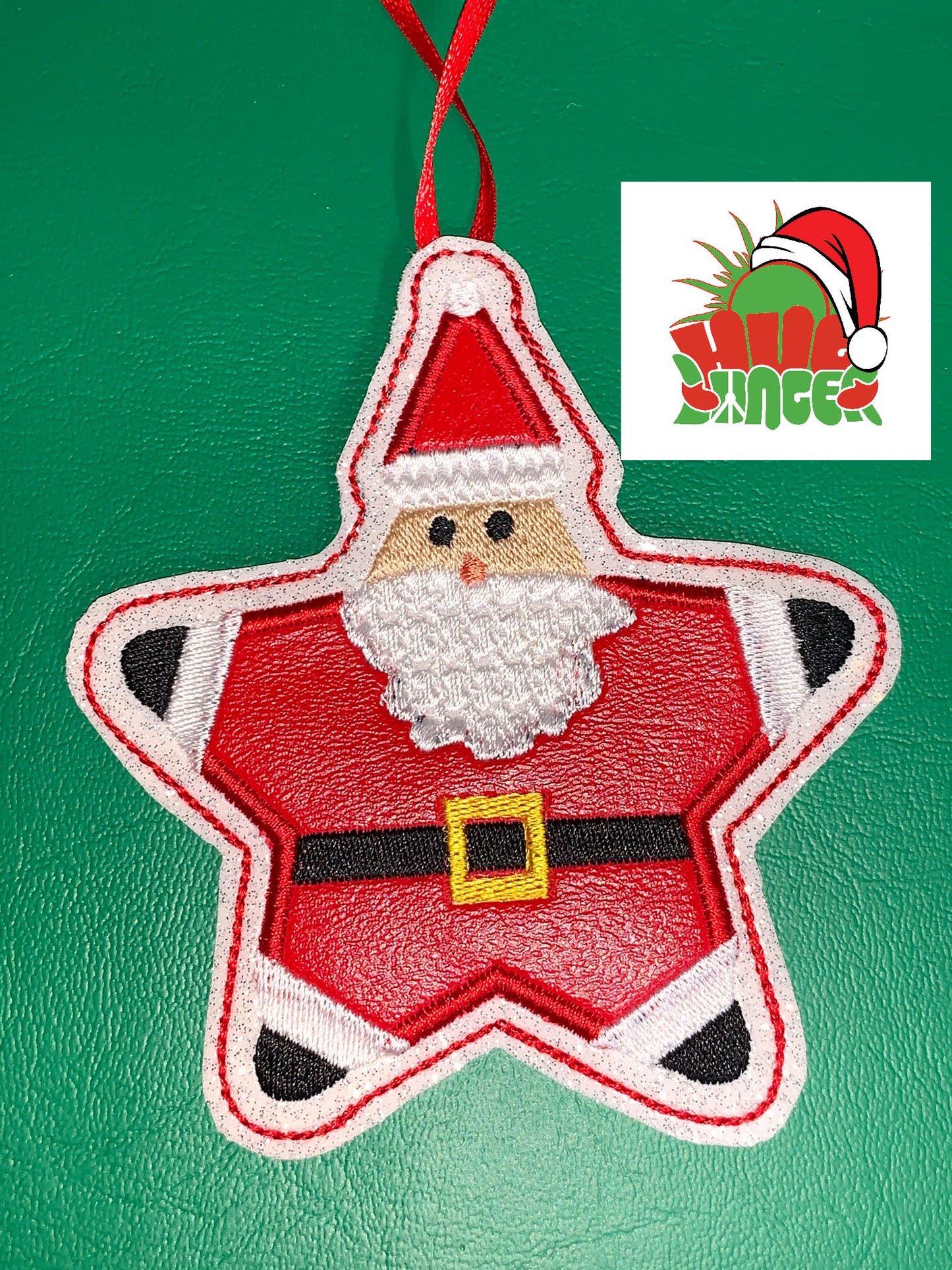 HL ITH Santa Star Ornament HL5632
