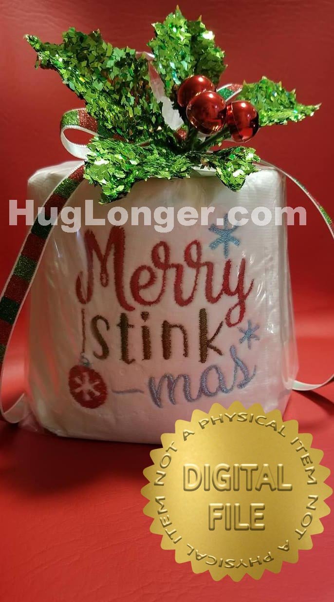 Merry Stinkmas TP HL2387 embroidery file