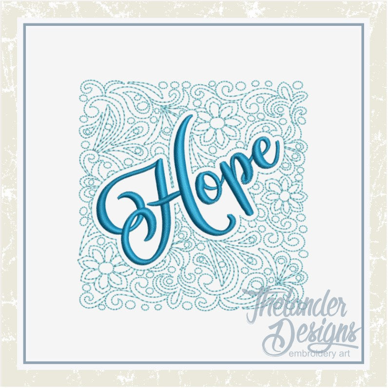 TD - Hope Quilt Block