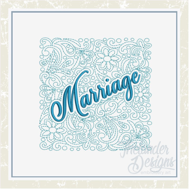 TD - Marriage Quilt Block