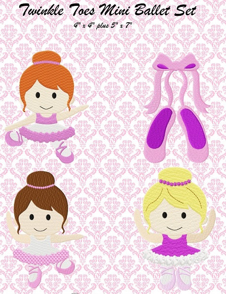 TIS Twinkle Toes Ballet Ballerina Set