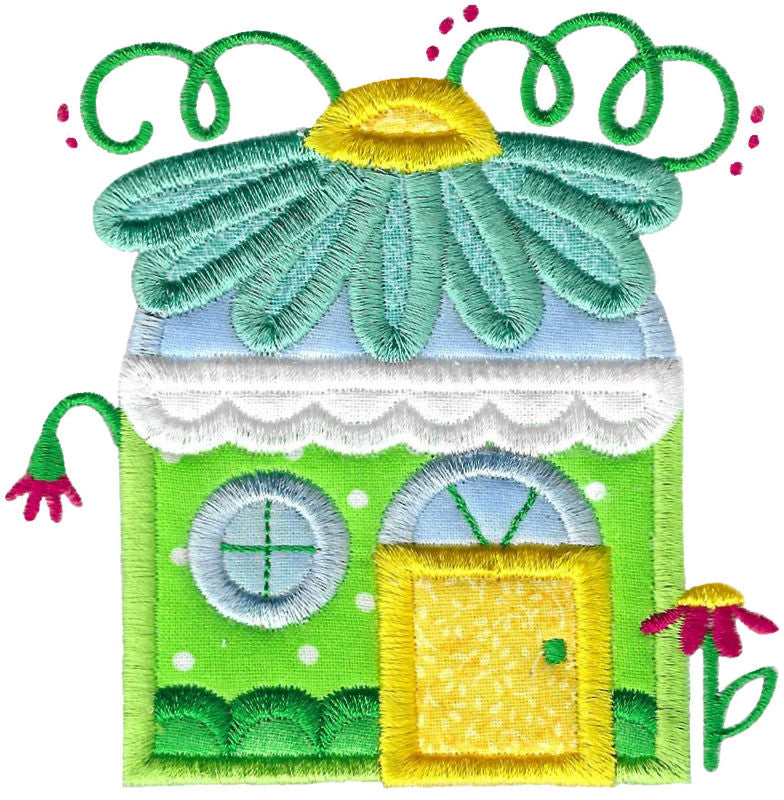 BCD Whimsical House Applique set bundle