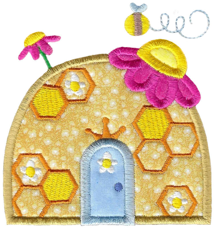 BCD Whimsical House Applique set bundle