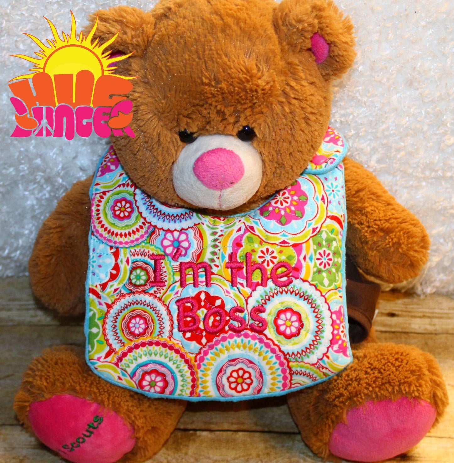 HL ITH Fun Bibs HL5694 THREE ITH Bib designs included.