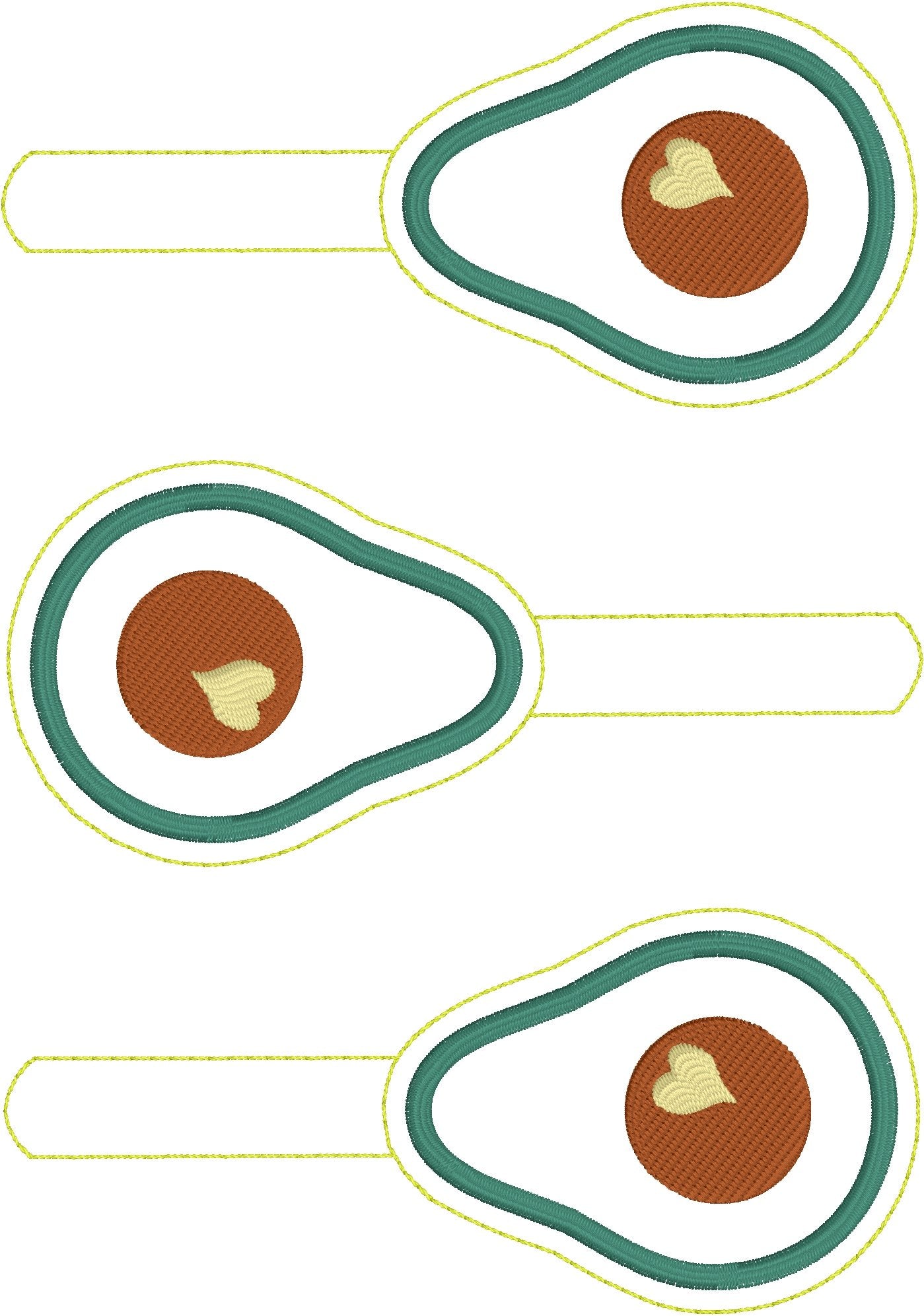 DBB Avocado Snap Tab 4x4 and 5x7