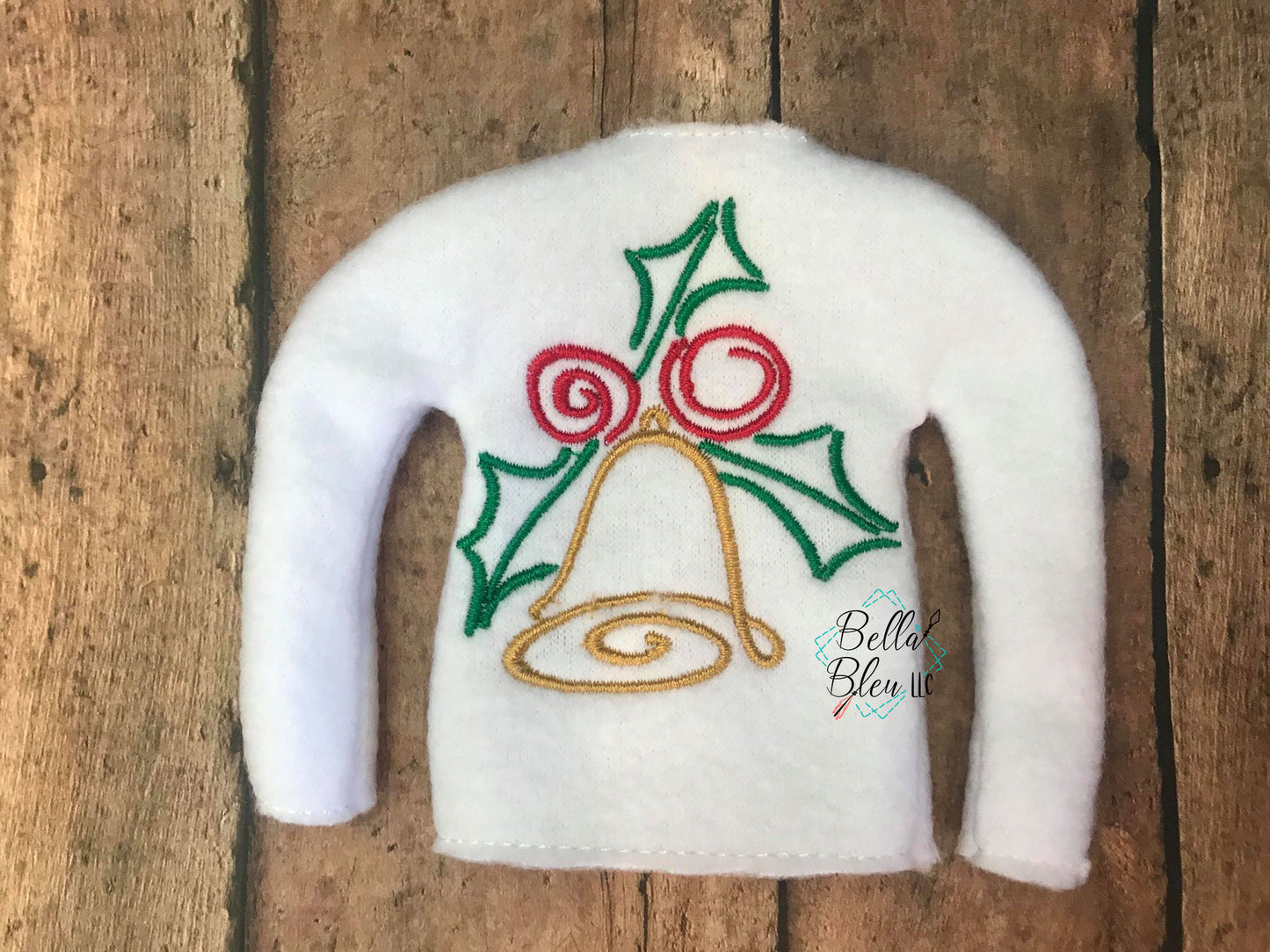 BBE - ITH Elf Christmas Holly & Bells shirt Sweater