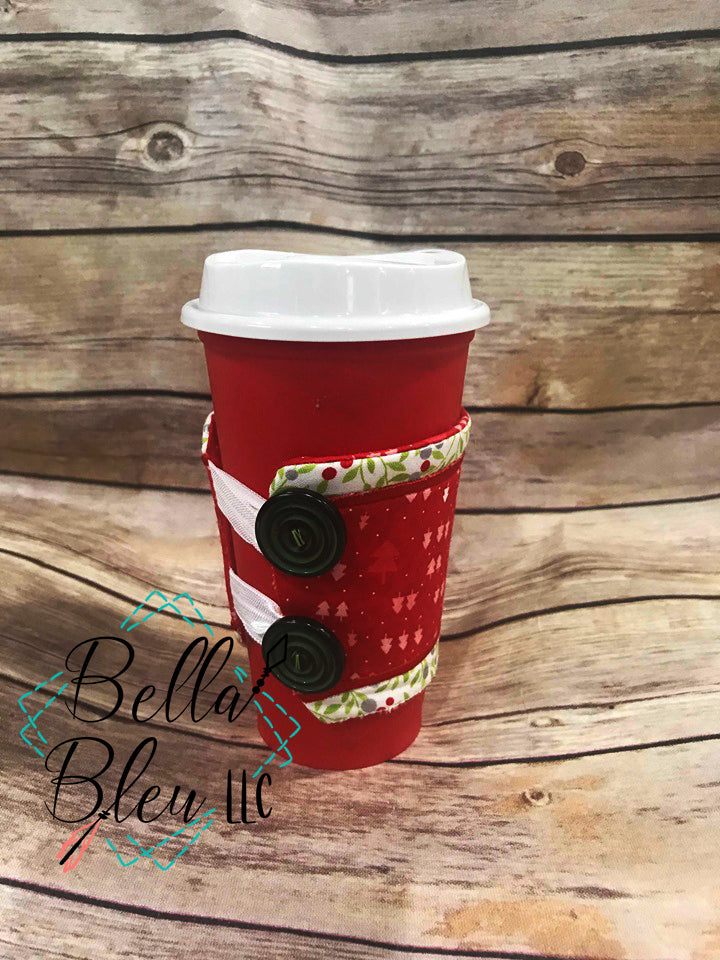 BBE - ITH Blank appliqued Coffee Sleeve