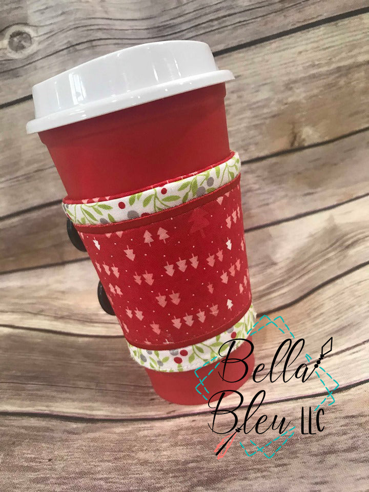 BBE - ITH Blank appliqued Coffee Sleeve