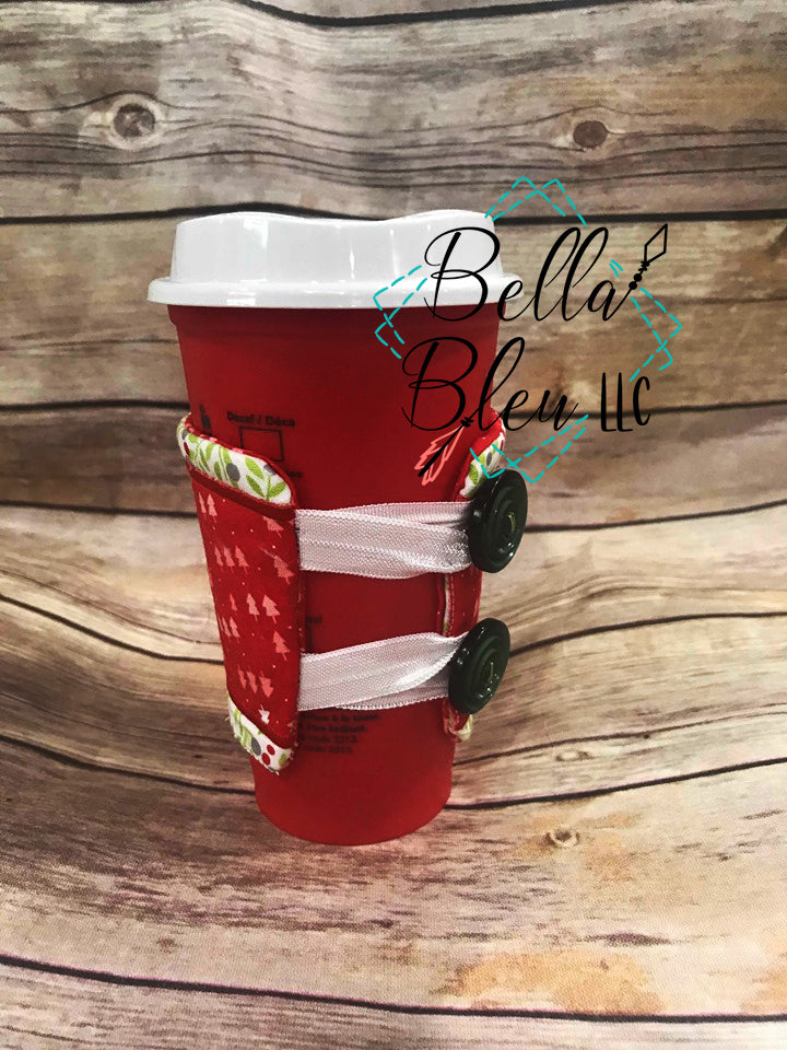 BBE - ITH Blank appliqued Coffee Sleeve