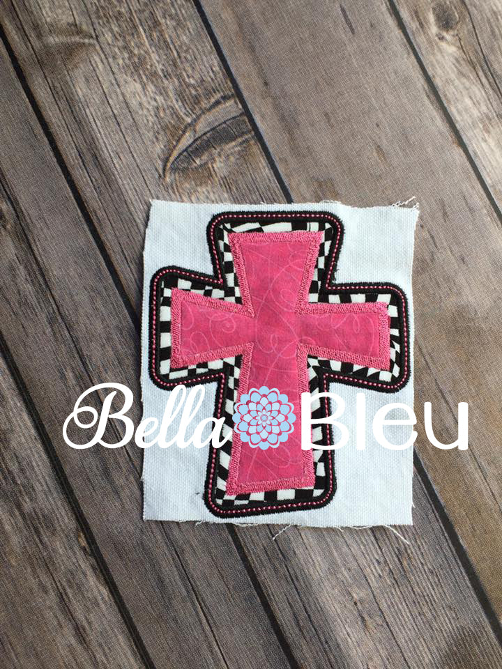BBE Applique Double Cross
