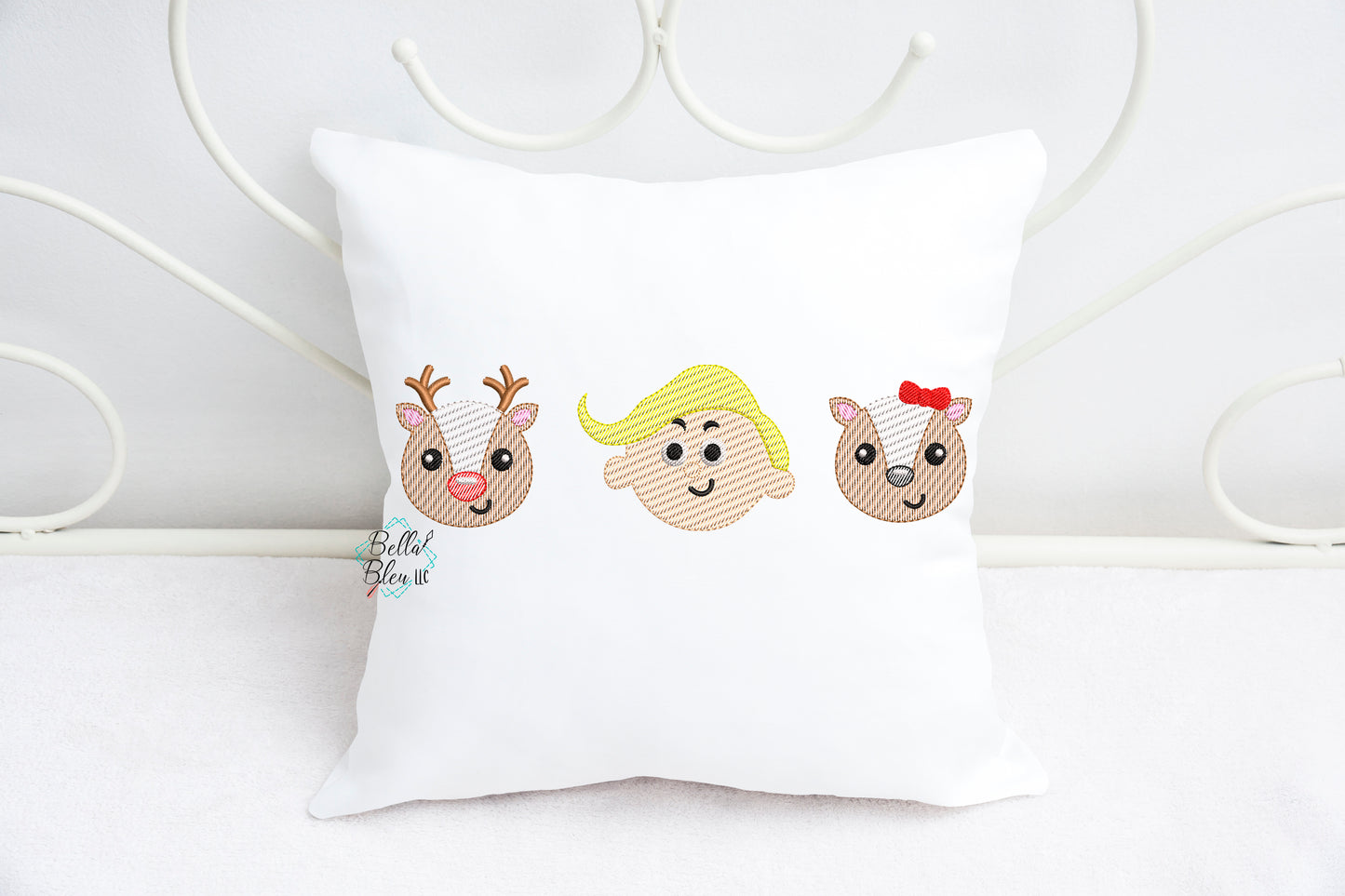 BBE - Sketchy Trio Christmas Reindeer Friends Design