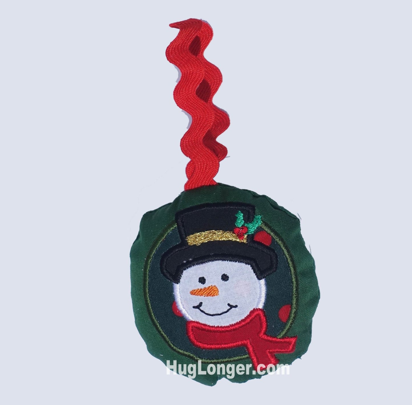 ITH Santa and Snowman Ornaments embroidery files HL1037 Christmas Ornaments