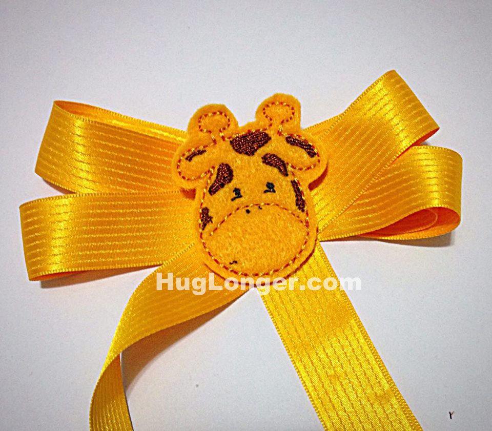 HL ITH Giraffe Feltie HL2023 embroidery file