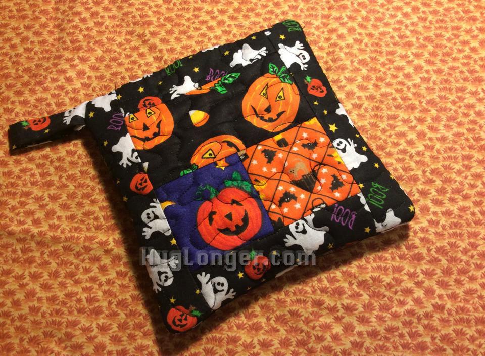 In The Hoop Quilted Pot Holder