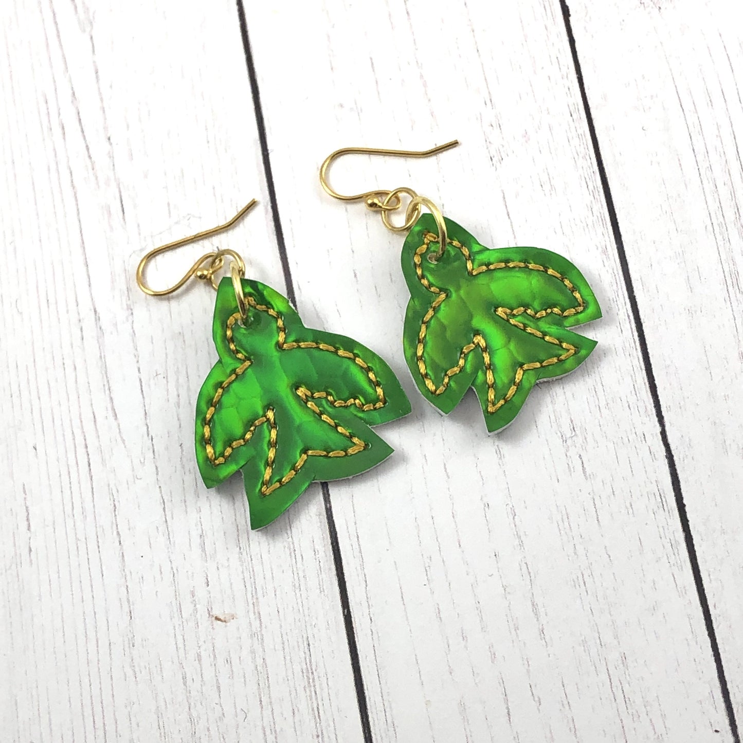 DBB Mini Bird Earrings embroidery design