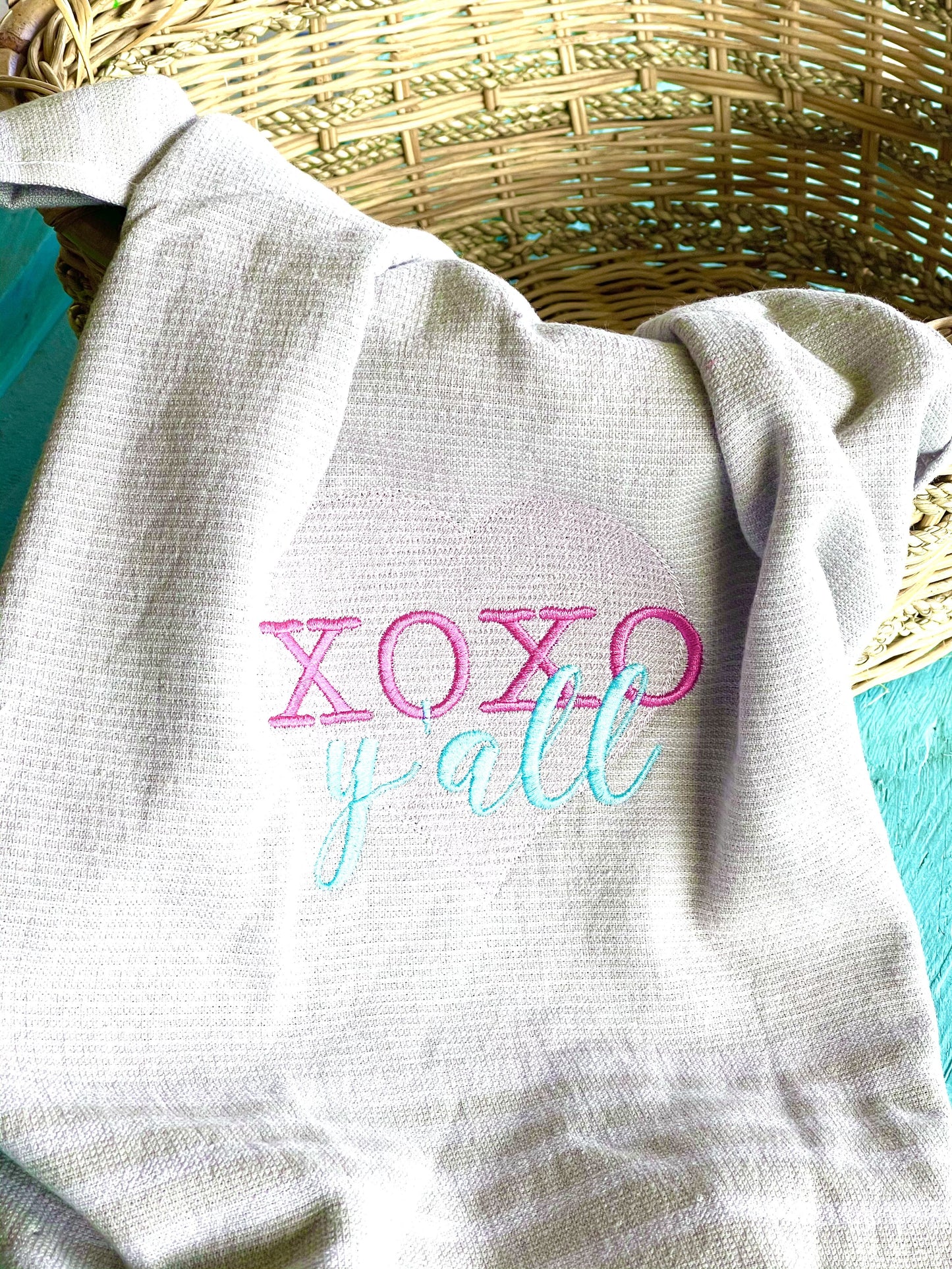 DBB XOXO Yall Embroidery Design