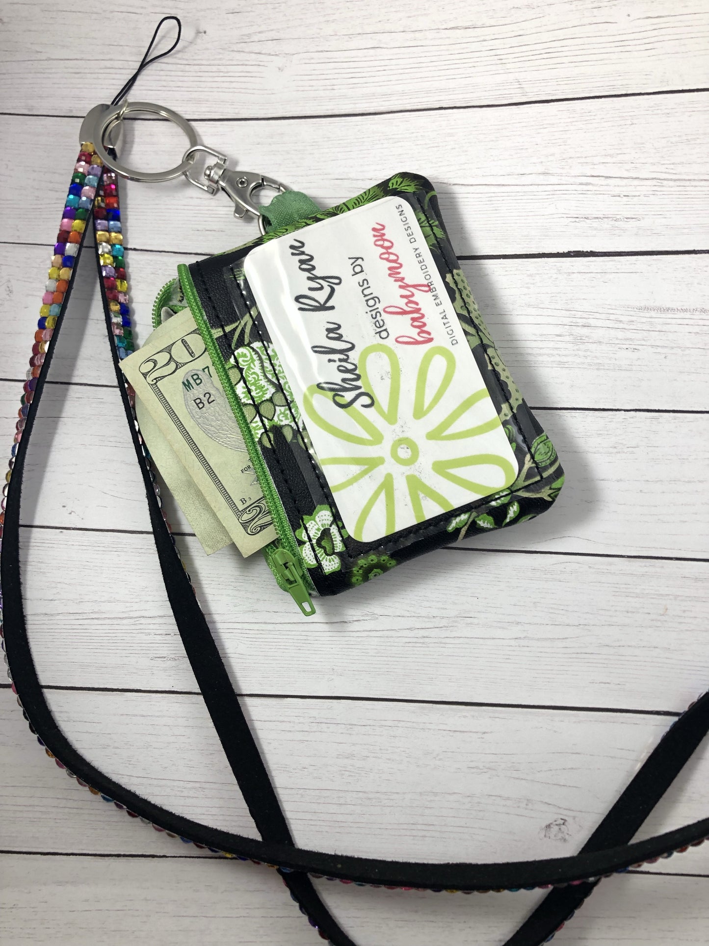 DBB Badge Bag Side Zipper Bag Design for 5x7 Hoops