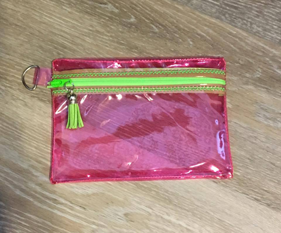 DBB Clear Jelly Bag Zipper Pouch 5x7 and 6x10