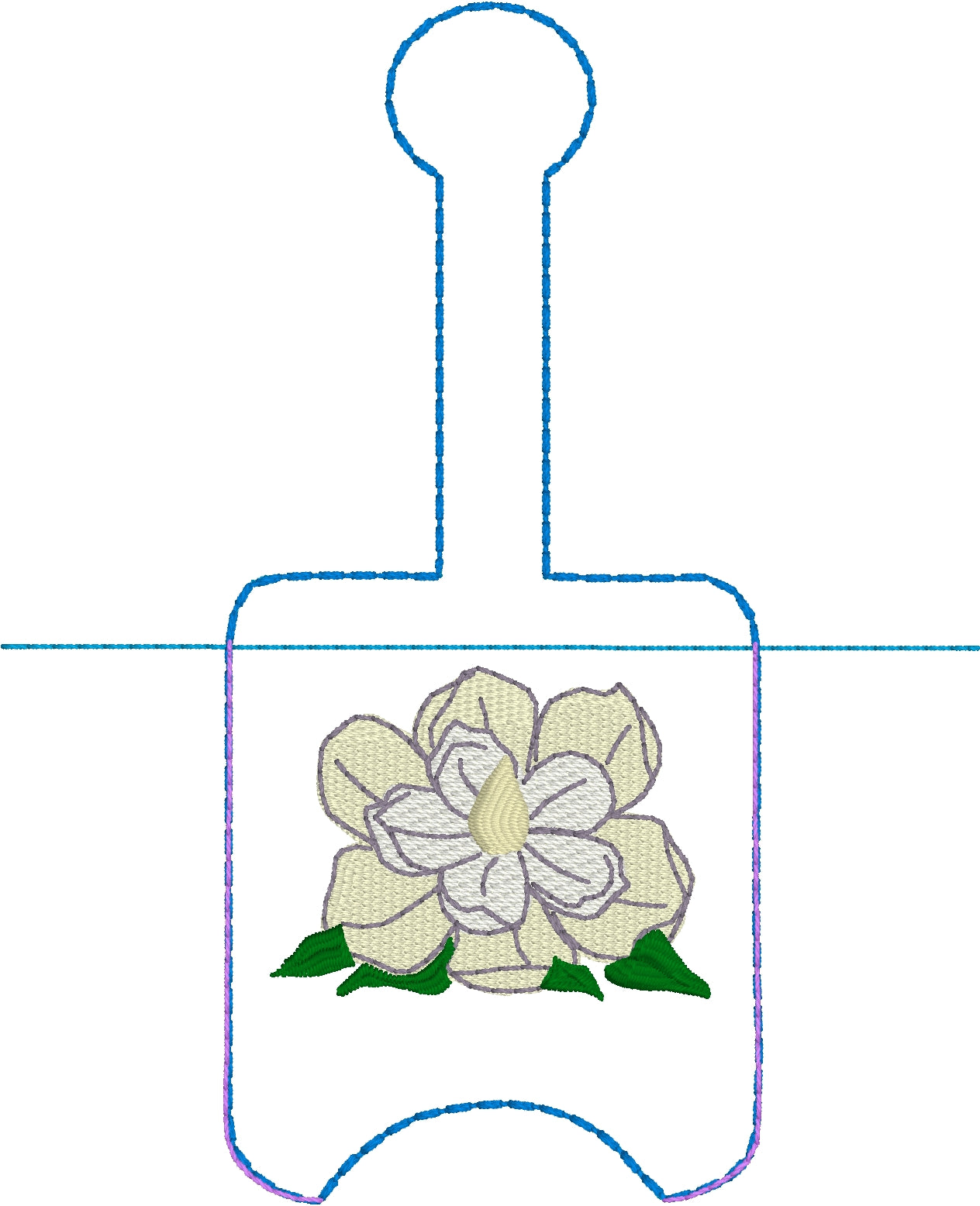 DBB Magnolia Hand Sanitizer Holder Case 1 oz 5x7