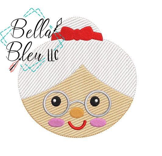 BBE - Sketchy Mrs Claus Christmas Design