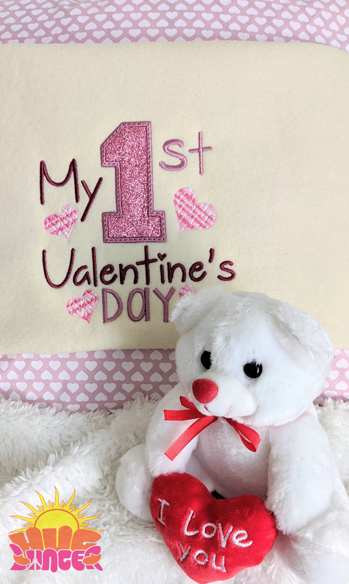 HL My 1st Valentine’s Day HL5764 embroidery file