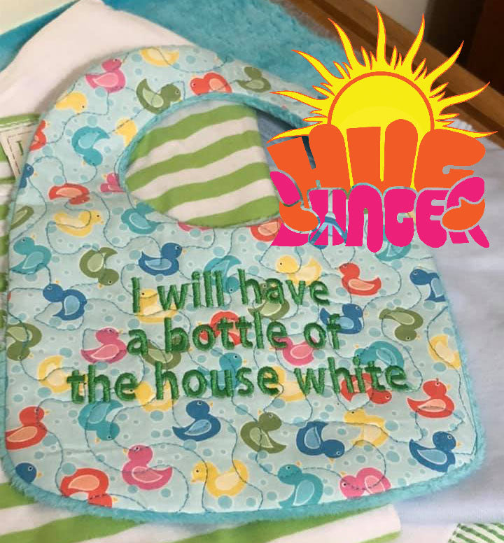 HL ITH Fun Bibs HL5694 THREE ITH Bib designs included.