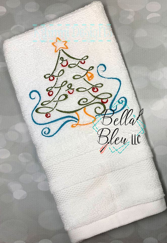 BBE - Christmas Tree Satin Design