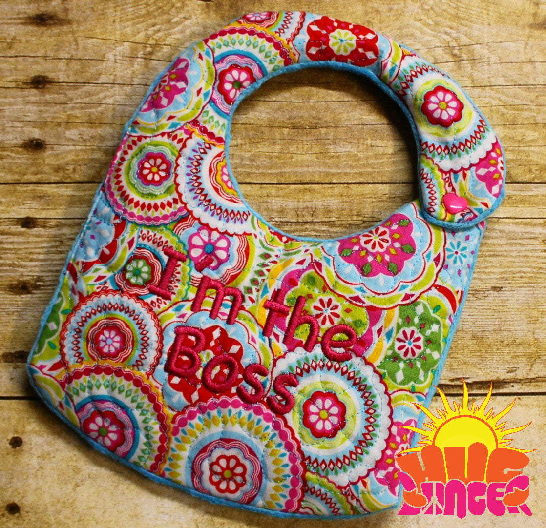 HL ITH Fun Bibs HL5694 THREE ITH Bib designs included.